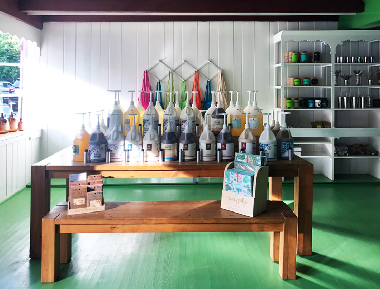 Woodstock Bring Your Own shop interior, photograph by Kristen Noel